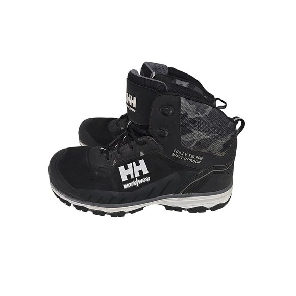 Helly Hansen Men's Mid Alum Toe Comp Plate Hiker Boots HHS241010 Black Size 10M - Picture 5 of 7